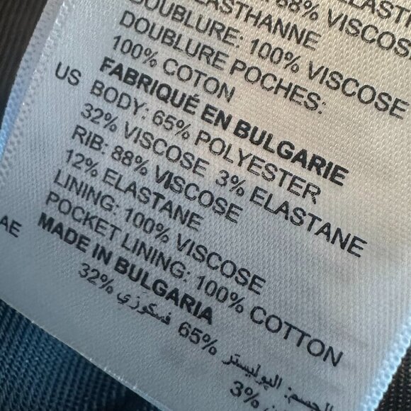 Sandro Cropped Length Zip-Down Blazer Jacket Office Professional Size 36 Small - Picture 11 of 11